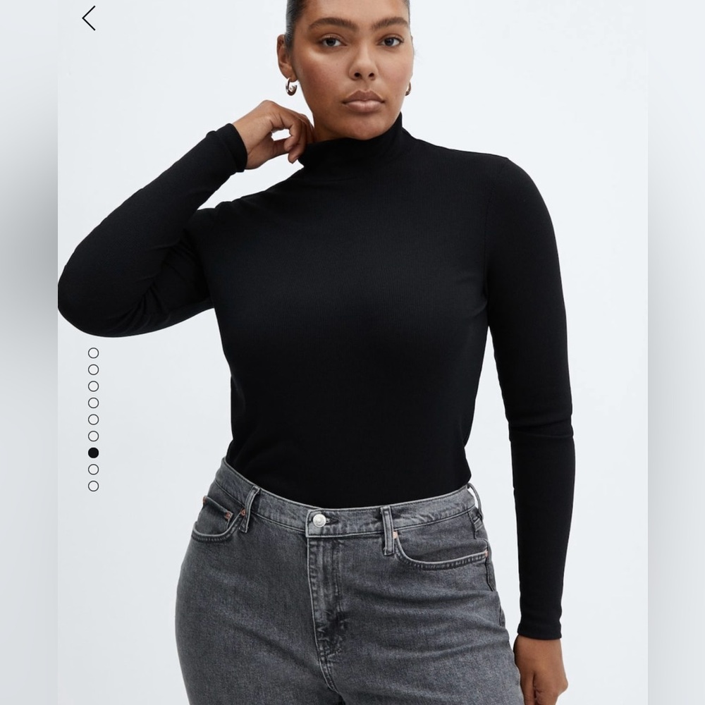 Mango Turtleneck T-shirt size L Large